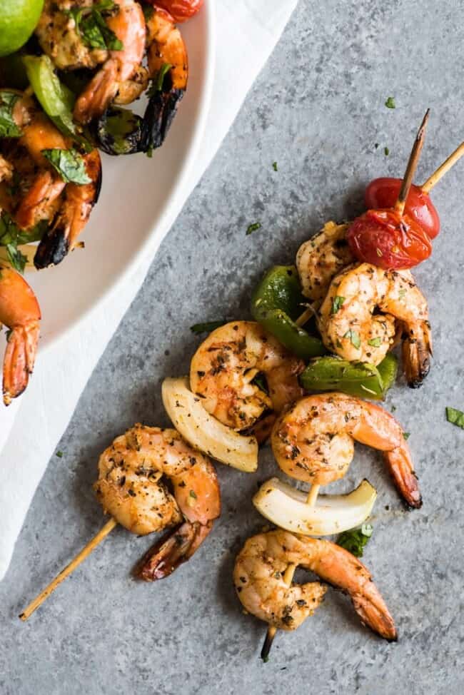 Easy Grilled Shrimp Skewers Isabel Eats