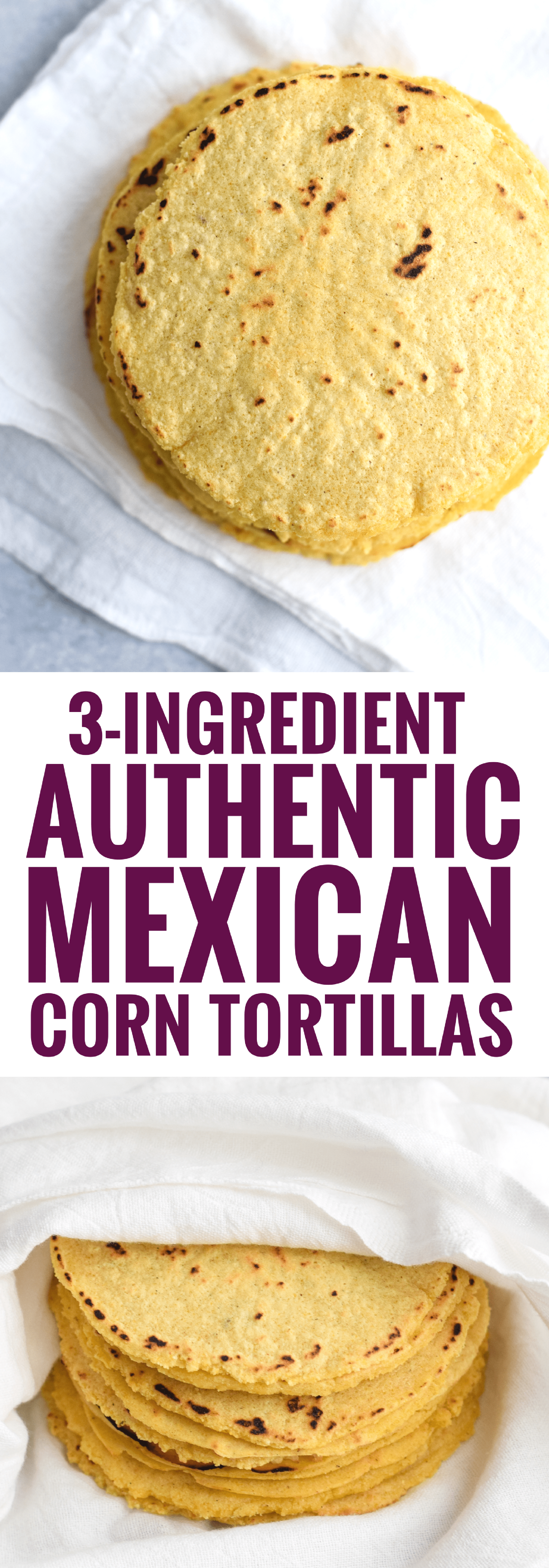 3 Ingredient Mexican Corn Tortillas Isabel Eats Easy Mexican Recipes 