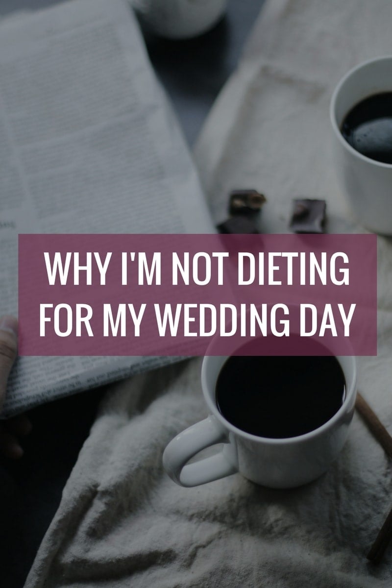 Why I'm Not Dieting for My Wedding Day - We’ve spent way too much of our lives letting a number on the scale, the size of our jeans and the food on our plates determine our self-worth. Let's shift the focus to loving ourselves as we are right now, to treating ourselves as we would a best friend. (body image, body positivity, intuitive eating, ditch dieting, body love, eating disorders, recovery, happiness) - isabeleats.com
