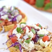 These Mexican Sopes are made with only 3 ingredients and are perfect for topping with beans, cheese, carnitas, and more! (gluten free, vegetarian, vegan, dairy free)