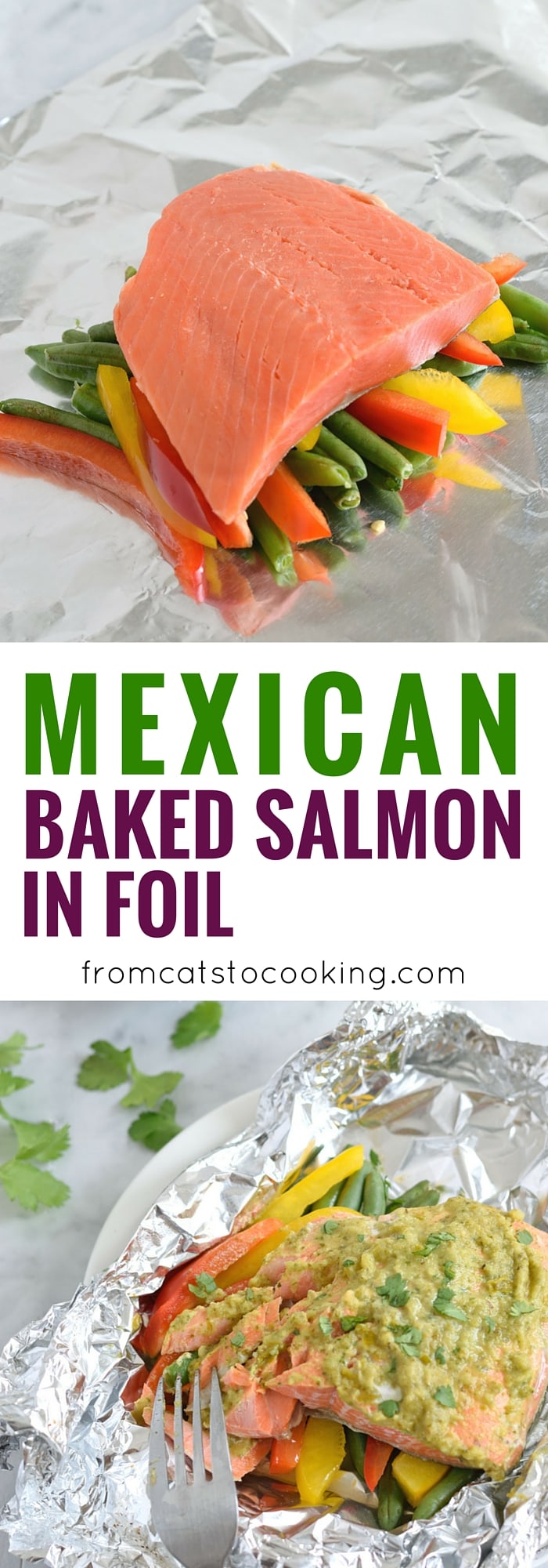 Mexican Baked Salmon in Foil Isabel Eats