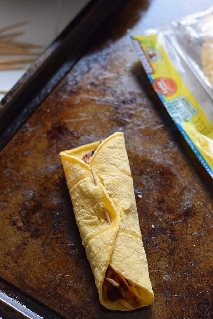 Baked Chicken, Bean & Cheese Taquitos Isabel Eats