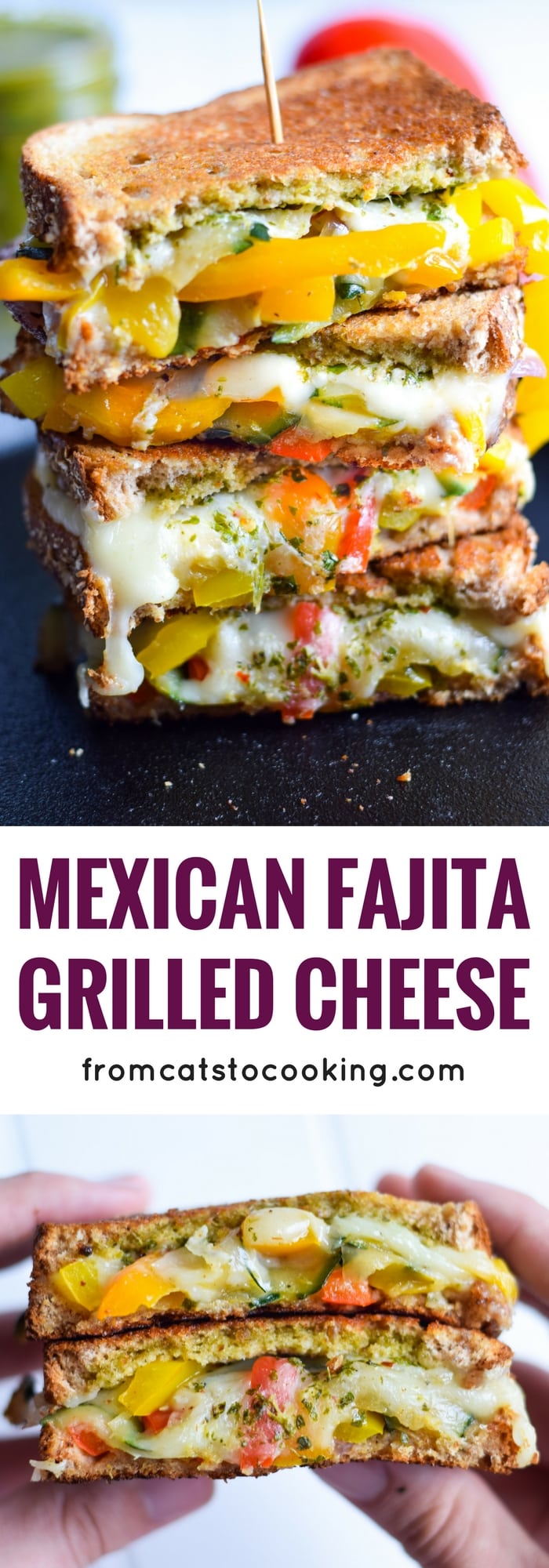 Mexican Fajita Grilled Cheese Isabel Eats