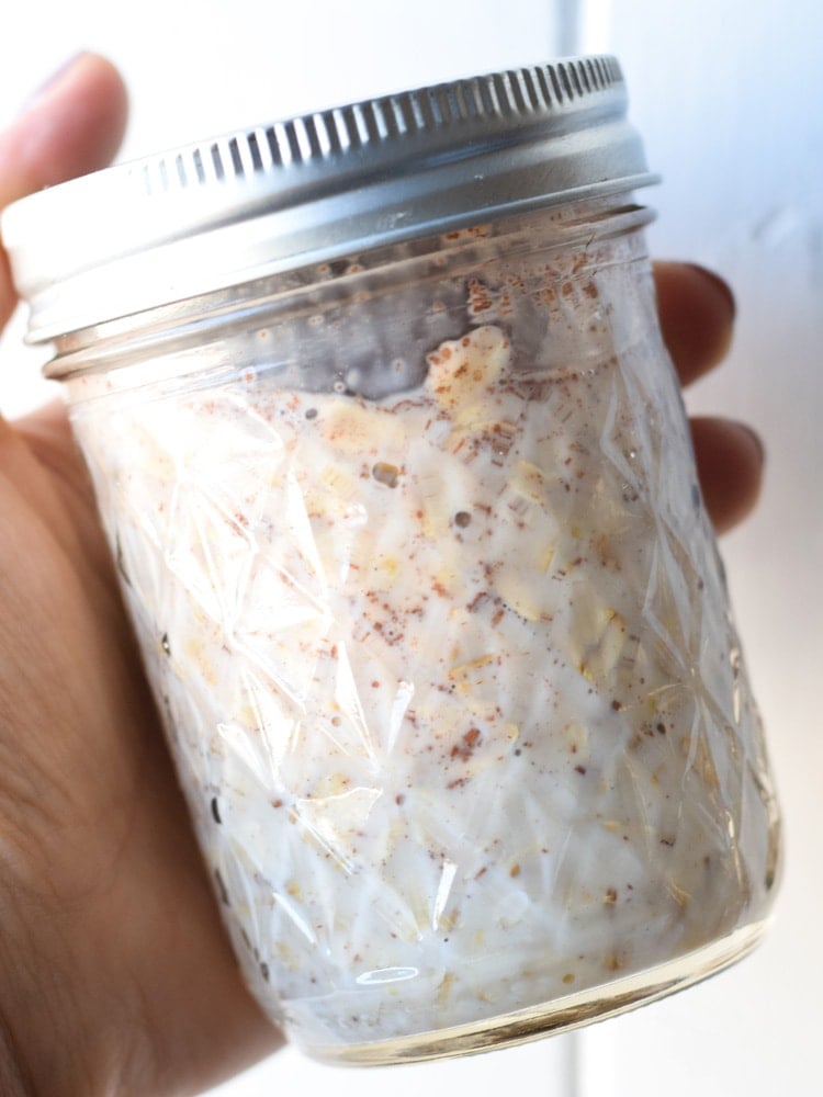 Easy Overnight Oatmeal in Disposable Cups – Pepper Scraps