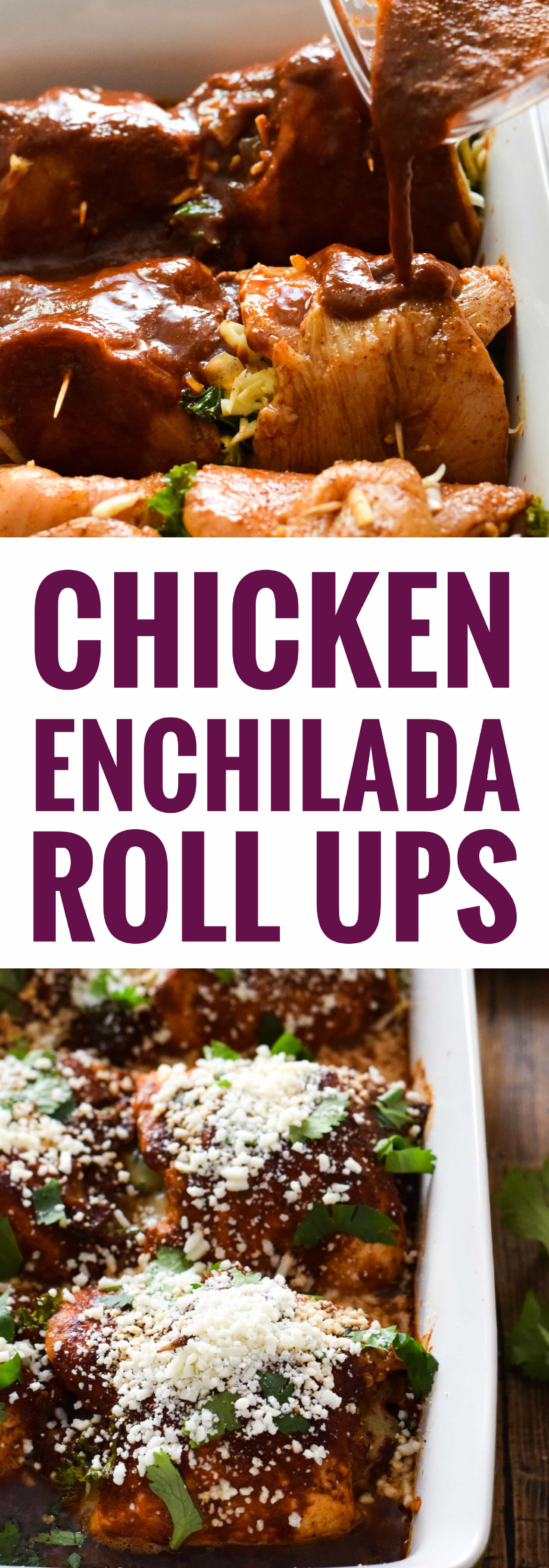 Chicken Enchilada Roll Ups Isabel Eats {Easy Mexican Recipes}