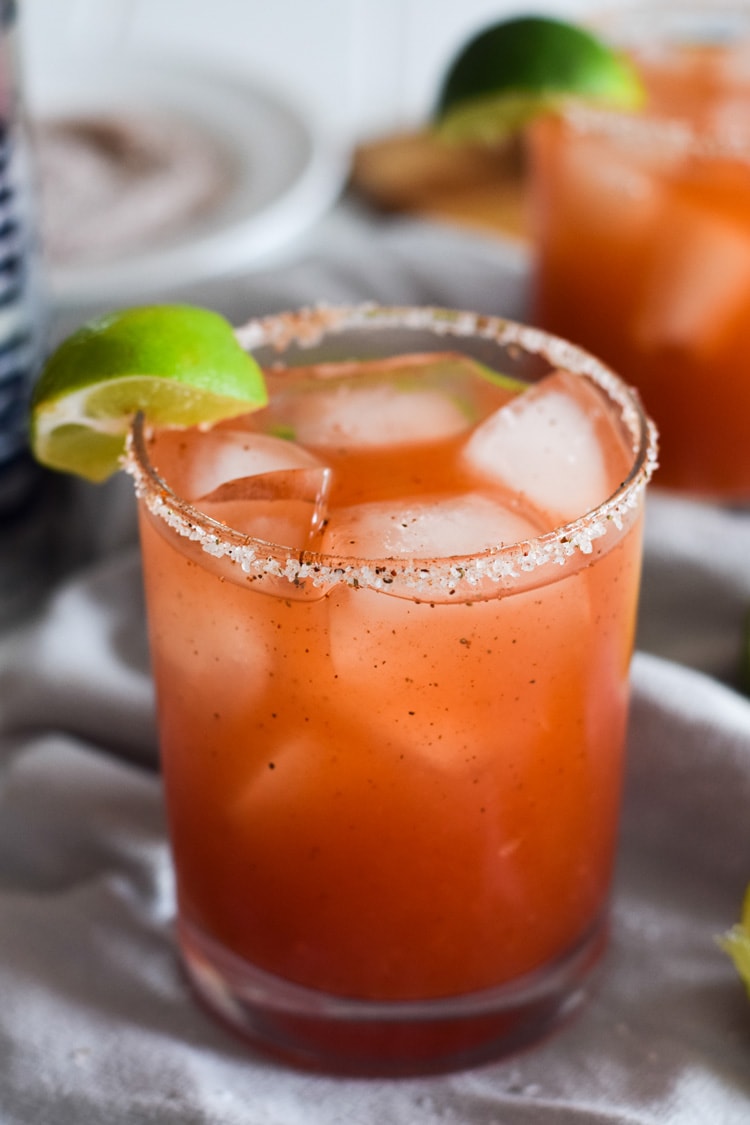 Mexican Michelada (Beer Cocktail) - Isabel Eats