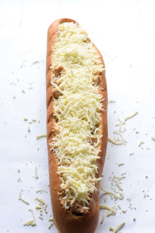 Chicken Fajita Stuffed French Bread Isabel Eats