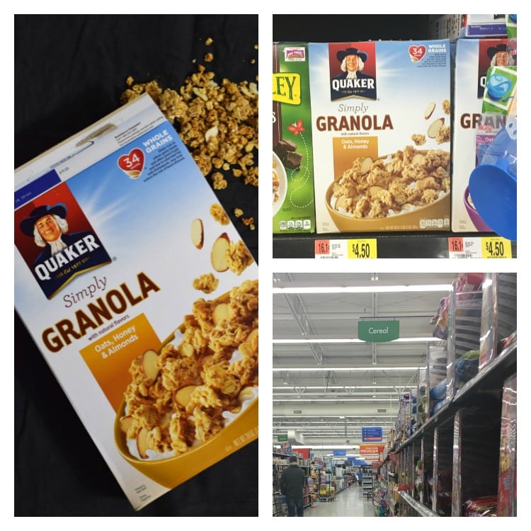 I bought my Quaker® Simply Granola at my local Walmart.