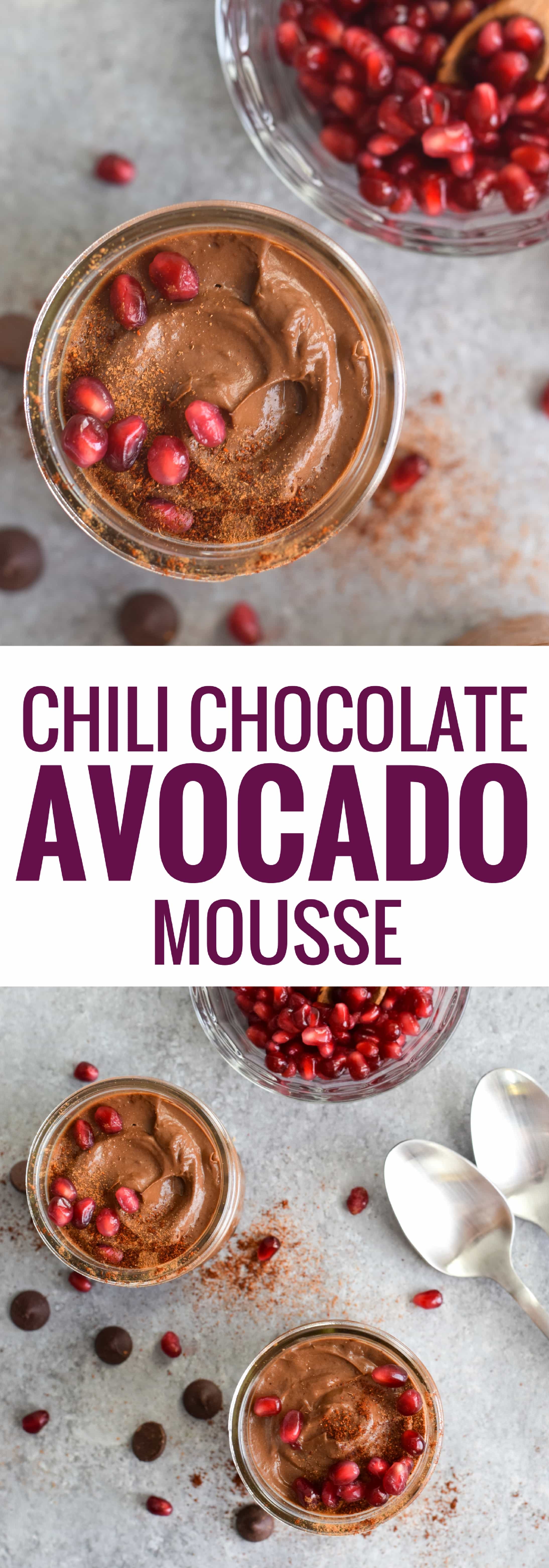 Chili Chocolate Avocado Mousse Isabel Eats
