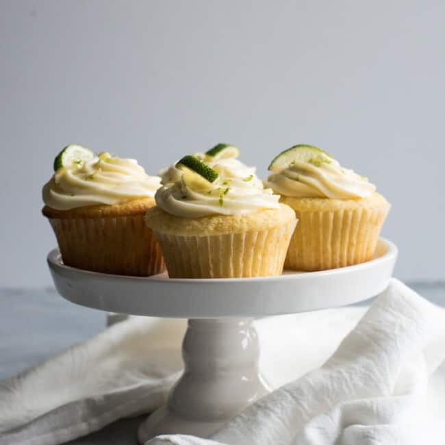 These addicting Margarita Cupcakes with Tequila Cream Cheese Frosting are made with real silver tequila and zesty lime juice. Time to party!