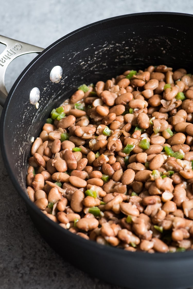 Authentic Mexican Refried Beans - Isabel Eats