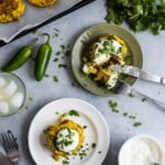 Quick and easy Jalapeno Corn Cakes that are gluten free and vegetarian. The perfect Mexican side dish!