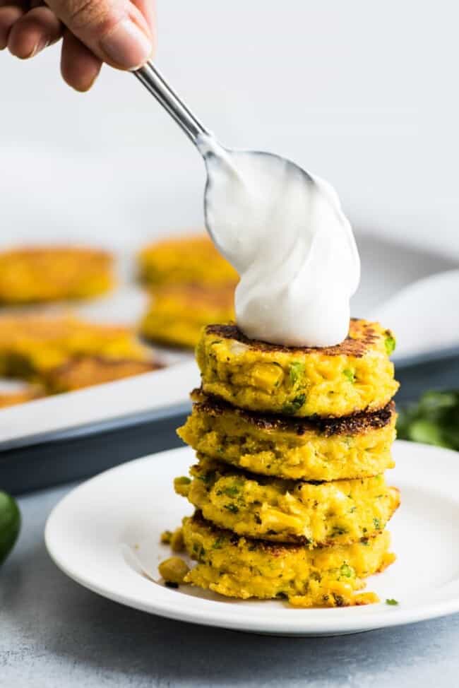 Easy Jalapeno Corn Cakes Isabel Eats