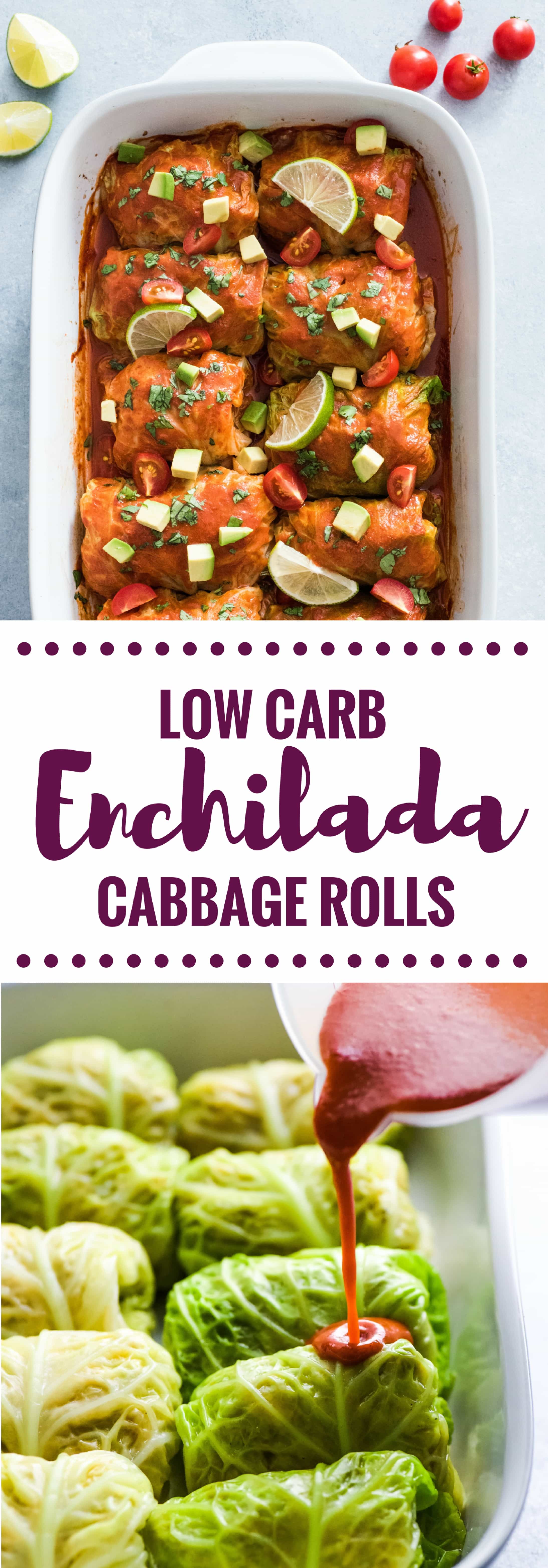 Low Carb Enchilada Cabbage Rolls Isabel Eats