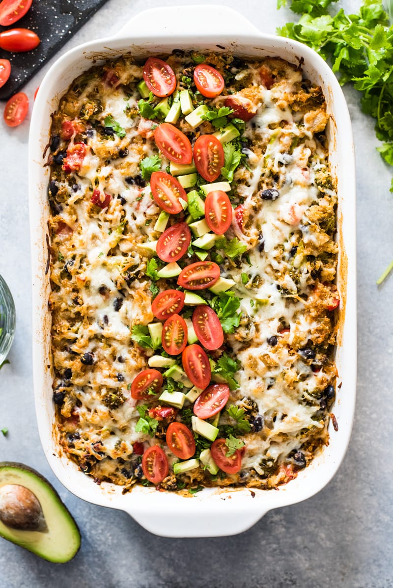 Quinoa Enchilada Bake recipe - 25 Healthy Mexican Food Recipes