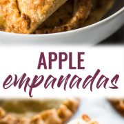 Baked Apple Empanadas are the perfect dessert for the fall and winter seasons! They're portable, delicious and super addicting.