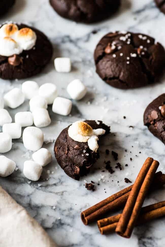 Mexican Hot Chocolate Cookies - Isabel Eats