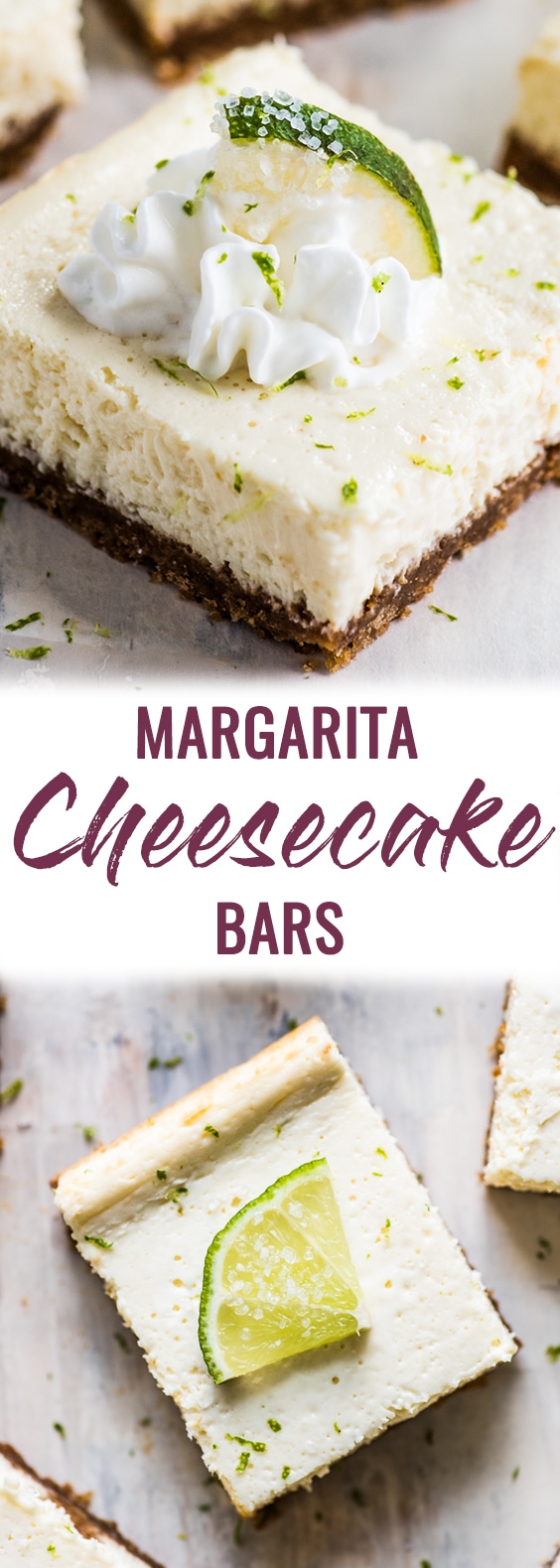 Margarita Cheesecake Bars Isabel Eats
