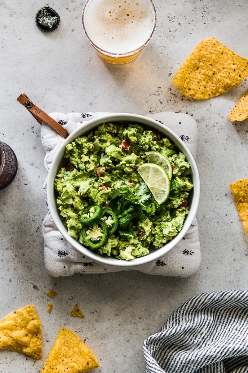 Easy Guacamole Recipe - 25 Healthy Mexican Food Recipes