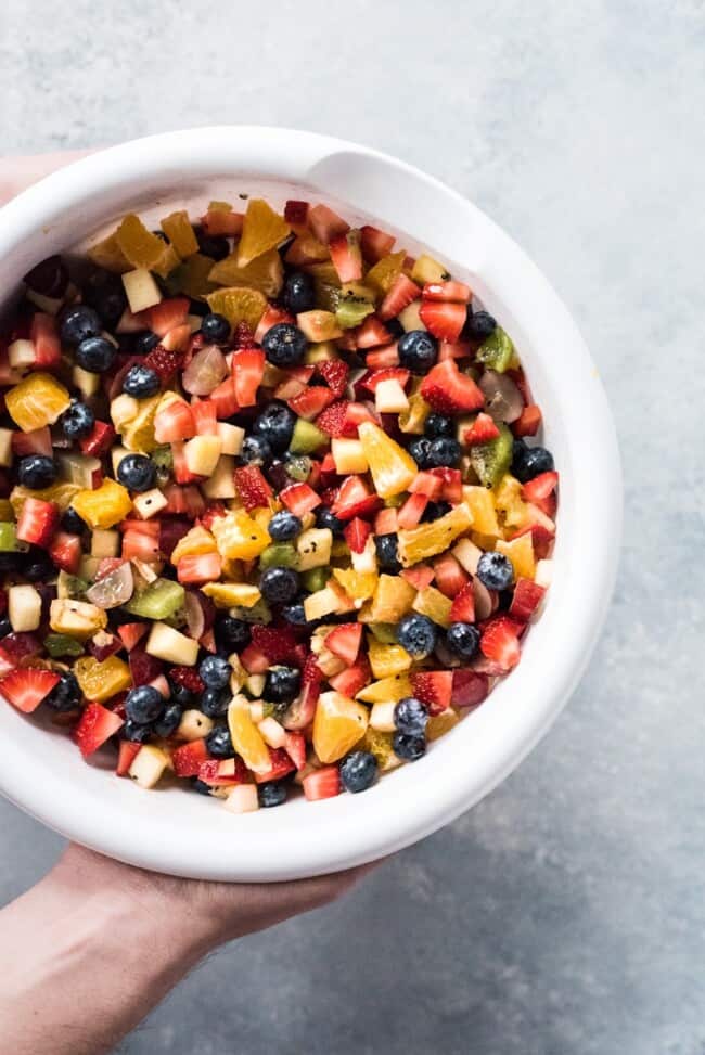Fruit Salsa Recipe with Cinnamon Chips Isabel Eats
