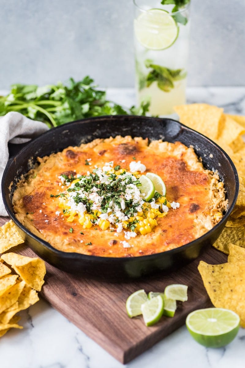 Mexican Corn Dip - Isabel Eats