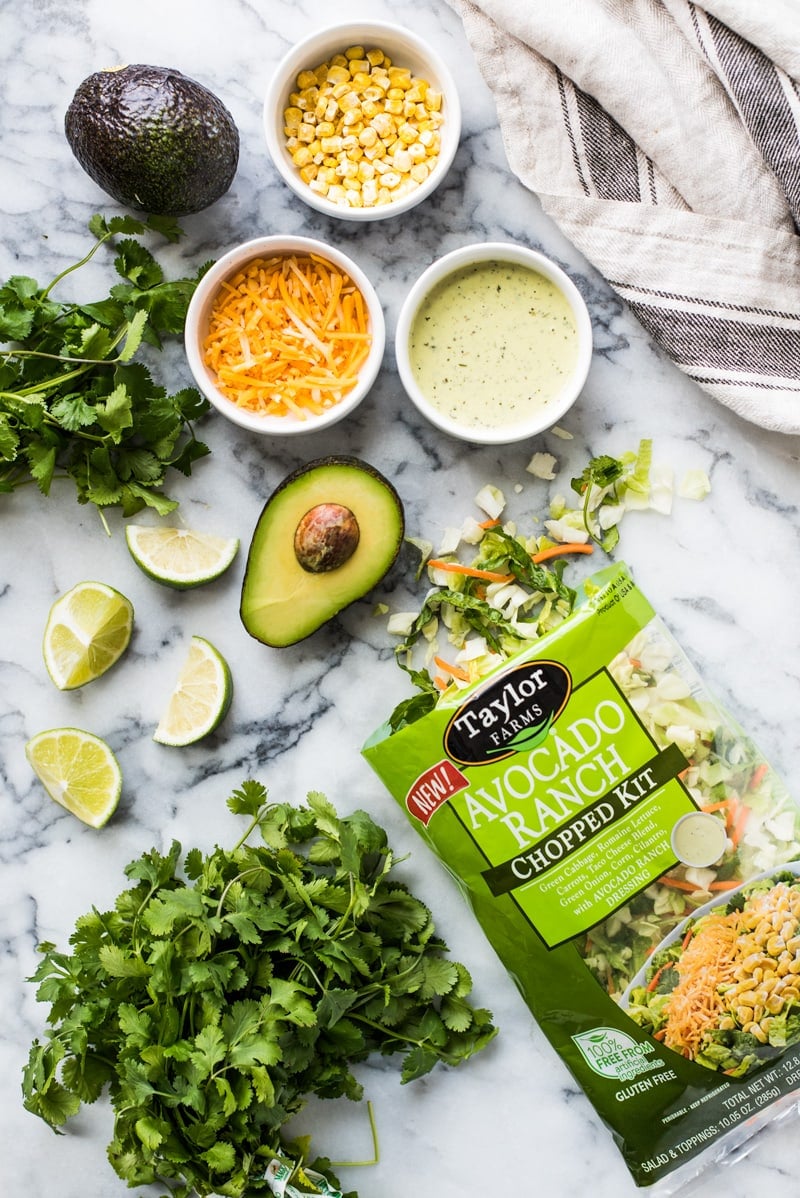 Taylor Farms Chopped Salad Kit - Avocado Ranch