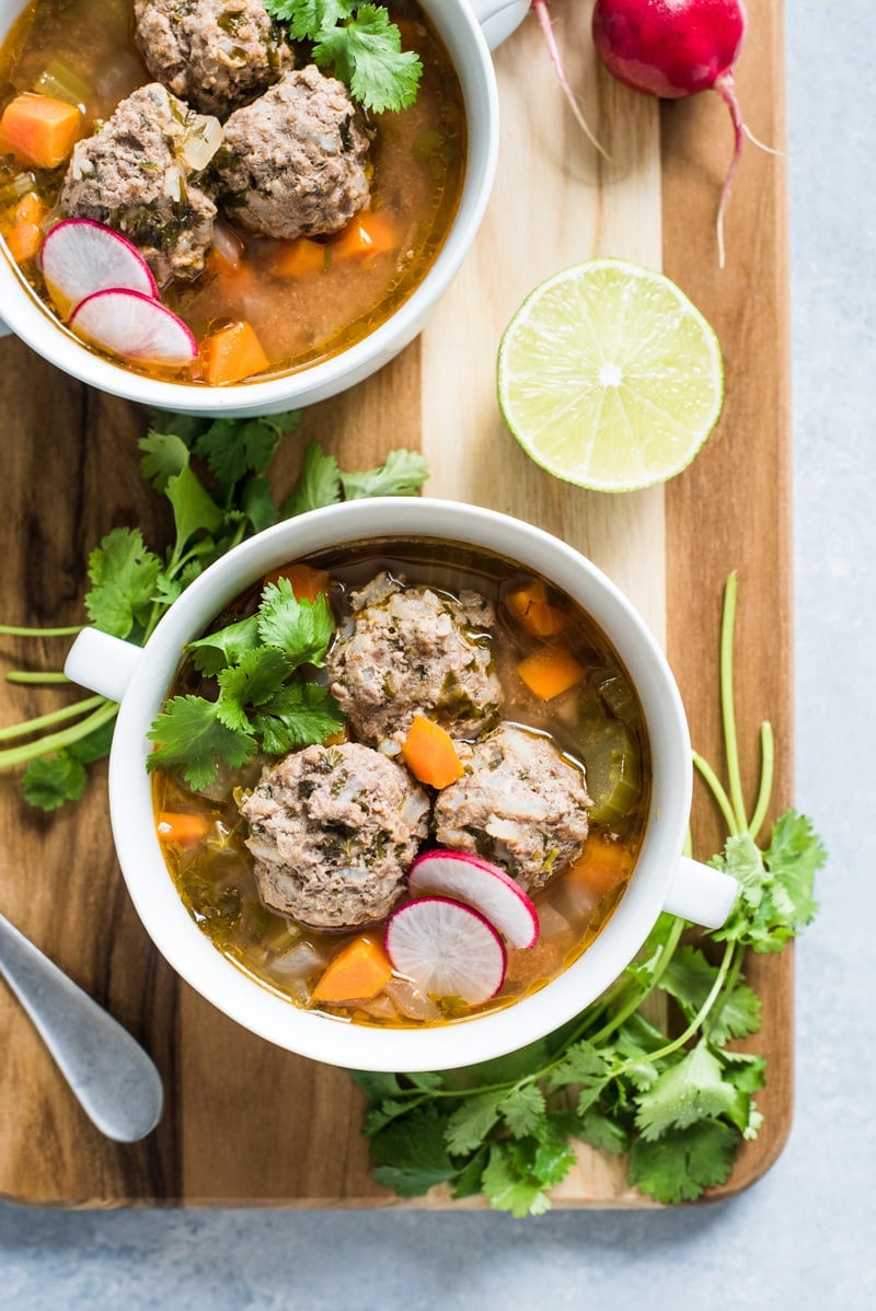 Albondigas Soup - Isabel Eats {Easy Mexican Recipes}