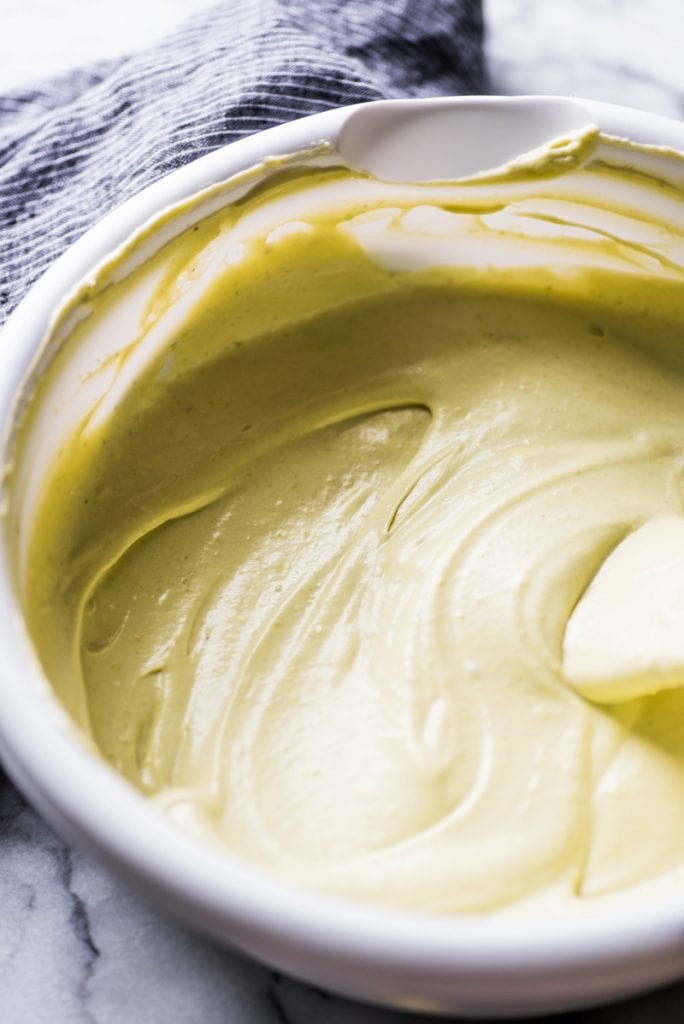 How to make avocado ice cream