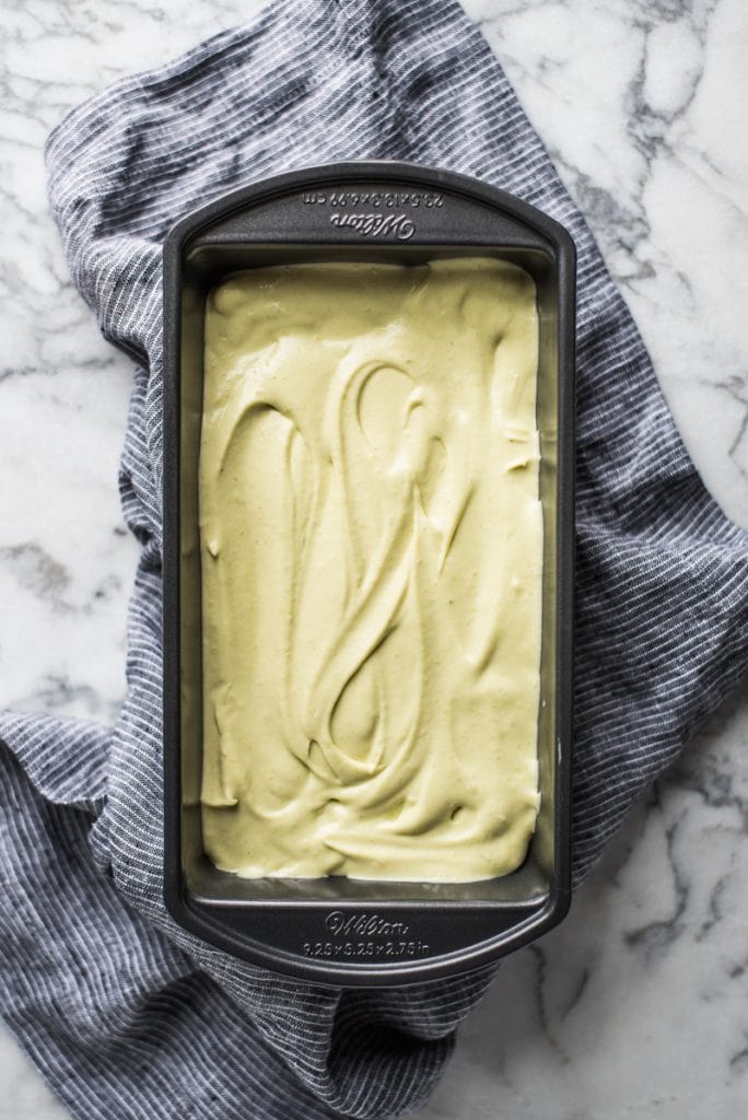 No ice cream maker? No problem! This no churn Avocado Ice Cream is creamy, rich and smooth. All you need is a mixer! (gluten free, vegetarian)