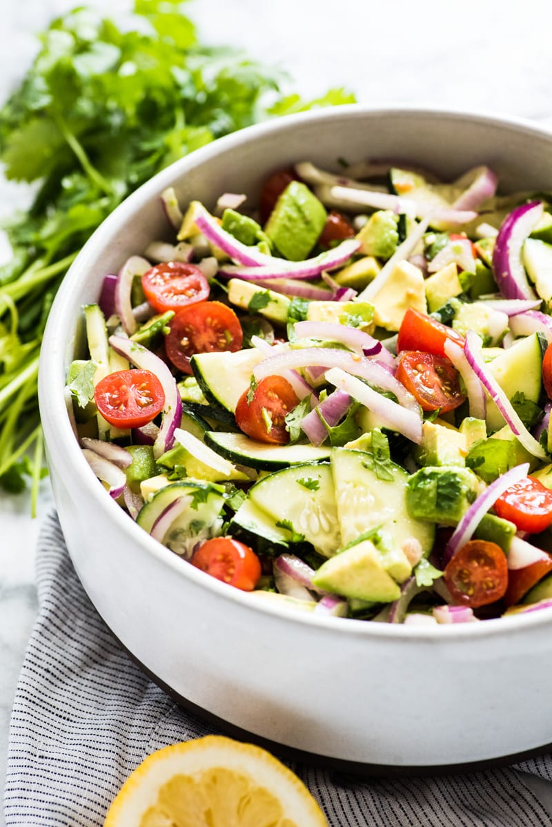 Healthy Avocado Salad - 25 Healthy Mexican Food Recipes