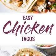 Easy Chicken Tacos