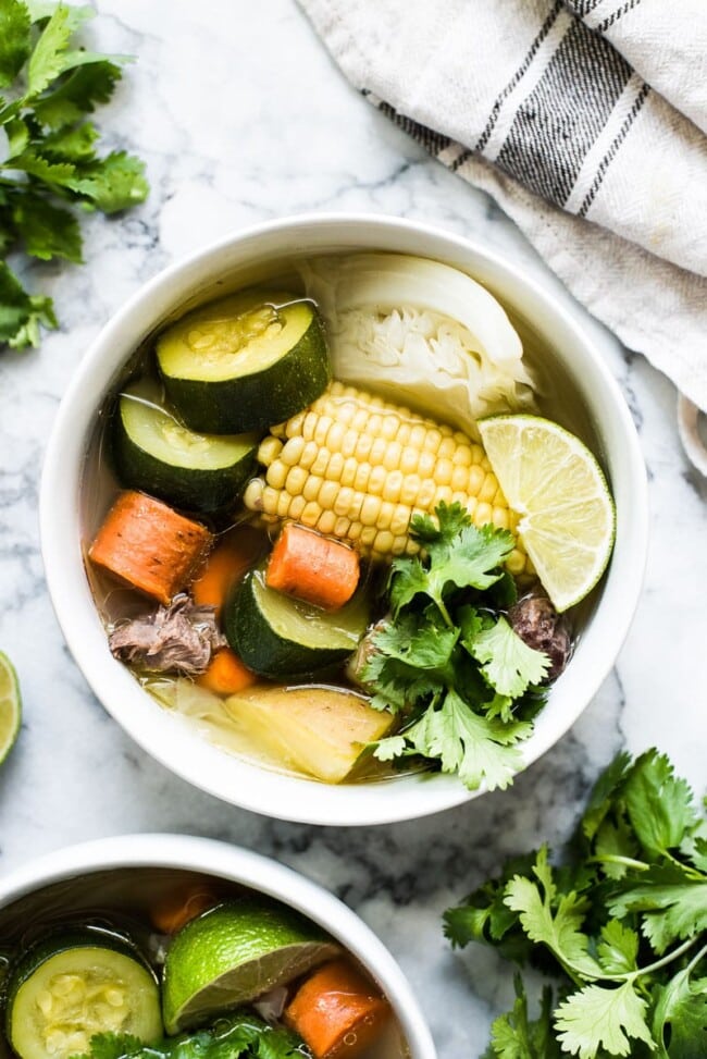 Caldo de Res Isabel Eats {Easy Mexican Recipes}