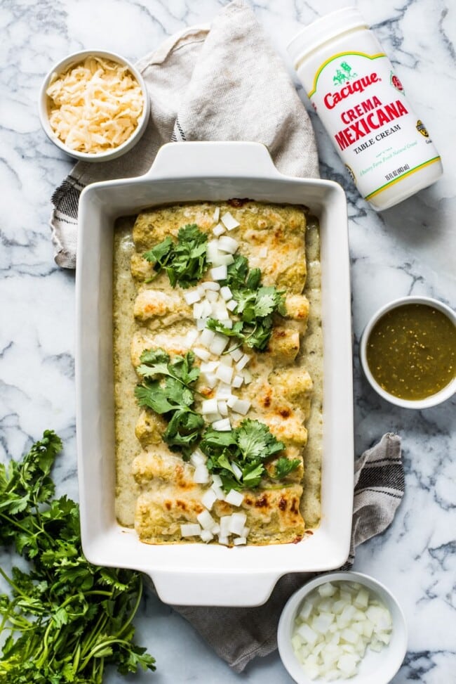 Enchiladas Suizas Isabel Eats