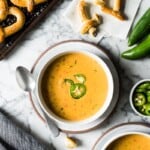 Beer cheese soup