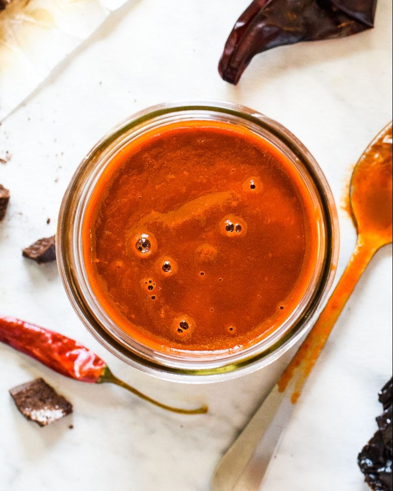 Red Enchilada Sauce Recipe Isabel Eats {Easy Mexican Recipes}