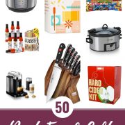 Searching for the best holiday gifts to give this year? Check out the 50 best food gifts for the holidays! There's something for the whole family!
