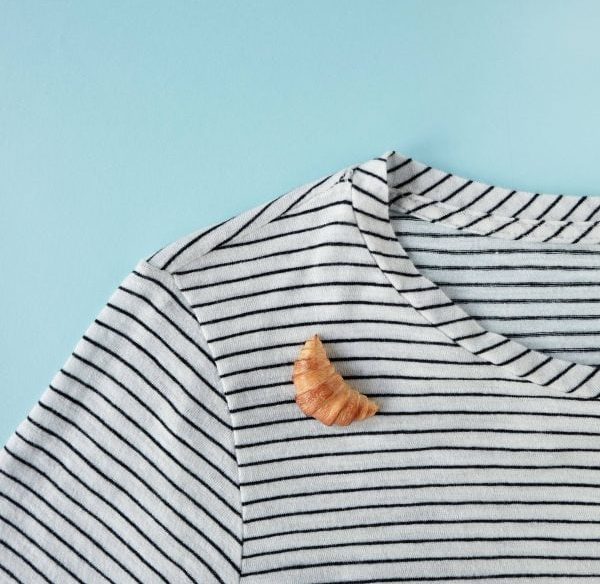 Croissant Pin and Brooch