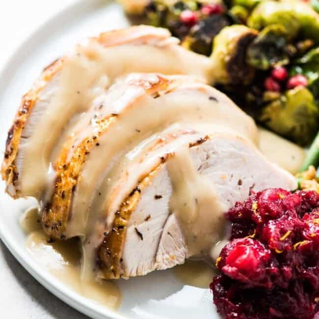 Turkey gravy with drippings
