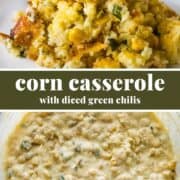 Green Chili Corn Casserole