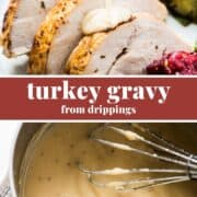Turkey Gravy from Drippings