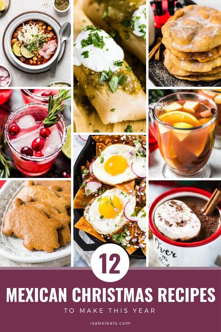 Looking to spice up your holiday menu? These 12 Mexican Christmas food recipes are perfect for celebrating Las Posadas, Noche Buena and Navidad!