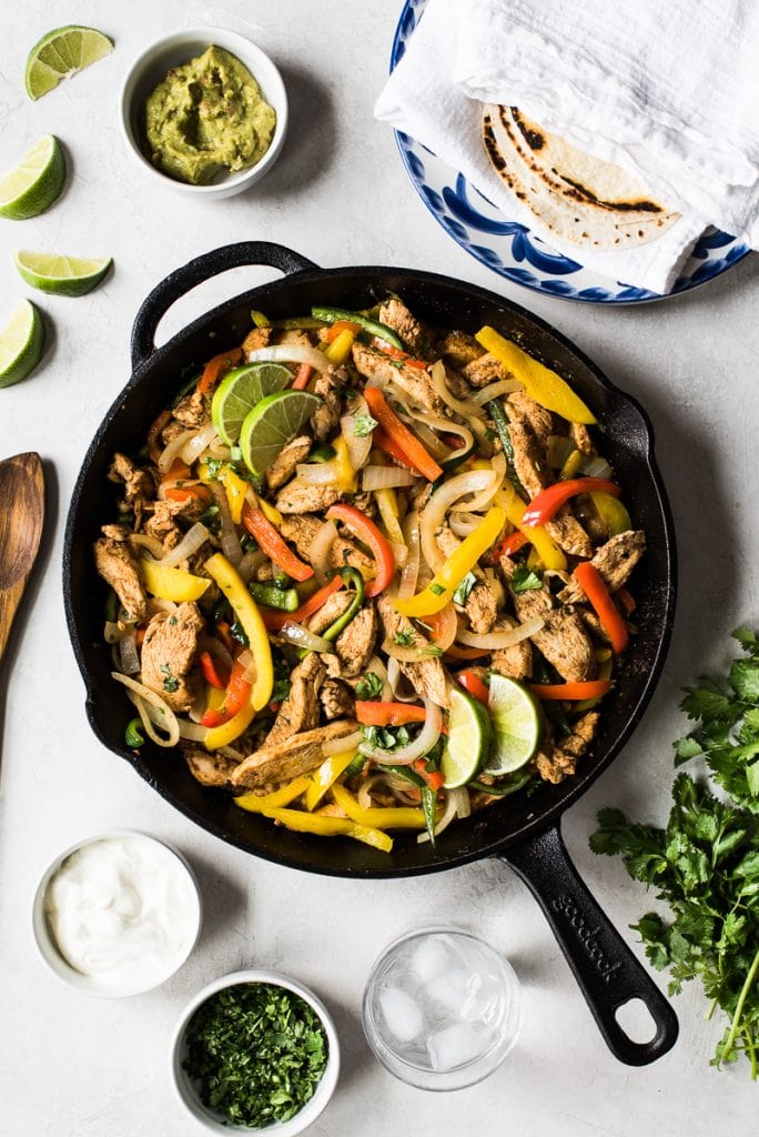 30 Minute Chicken Fajitas - Isabel Eats Easy Mexican Recipes