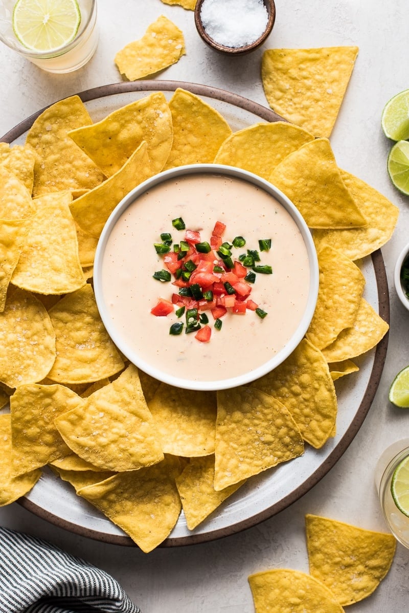 Easy Crock Pot Mexican Cheese Dip Recipe