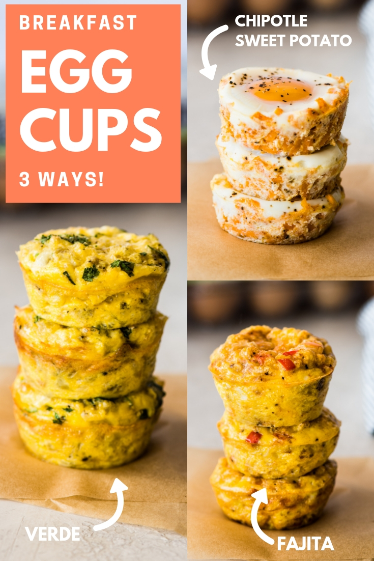Breakfast Egg Cups Recipe - 3 Ways! | Isabel Eats