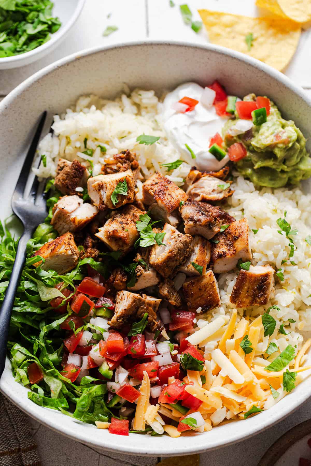 Chicken Burrito Bowls