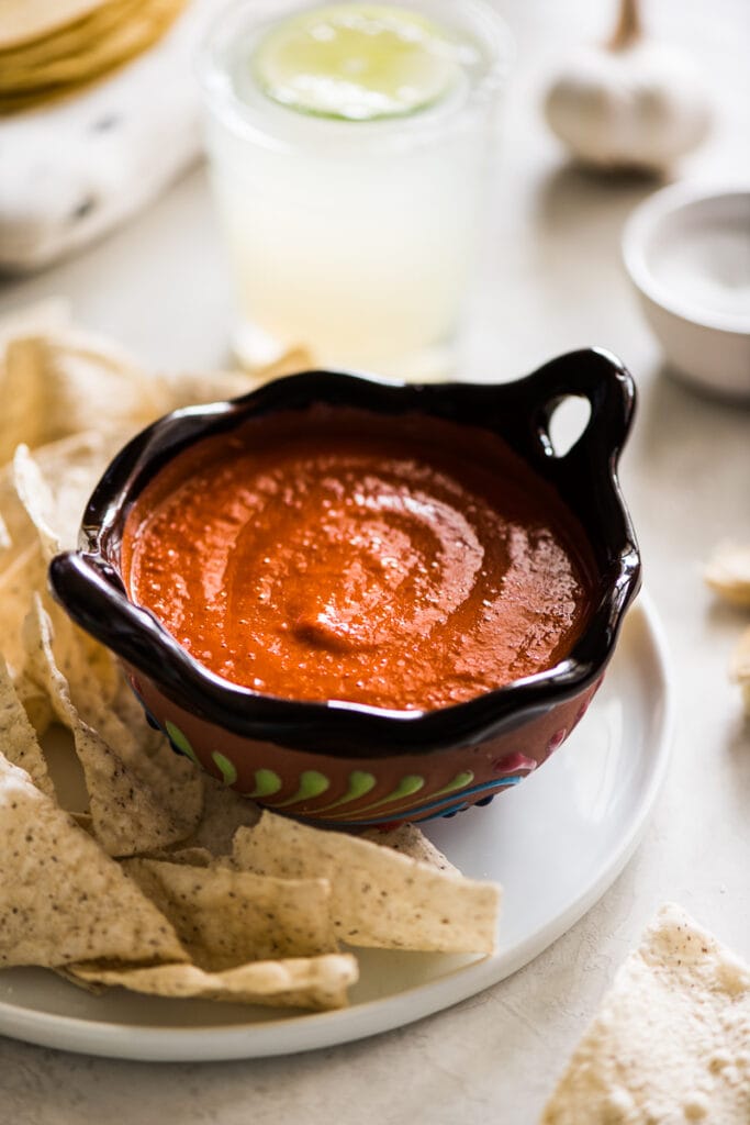 Chile de Arbol Salsa Isabel Eats {Easy Mexican Recipes}