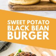 Sweet Potato Black Bean Burger