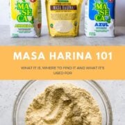 What is masa harina, where to find it and what to do with it.