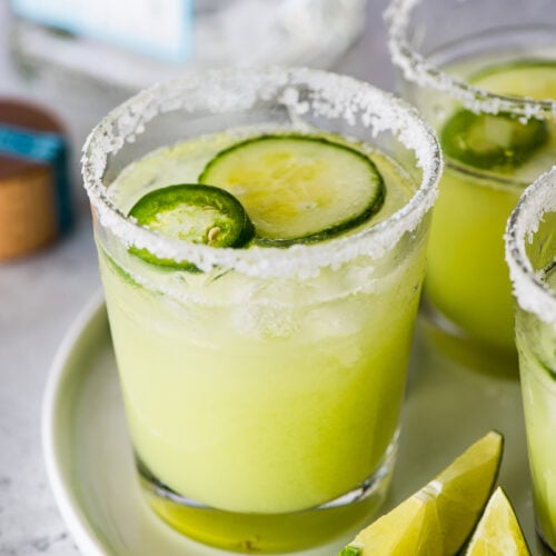 Cucumber Jalapeño Margarita Isabel Eats