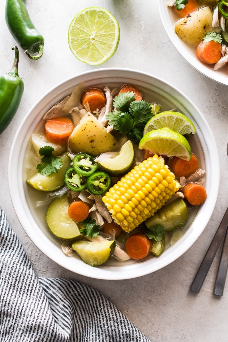 Caldo de Pollo Recipe - Isabel Eats